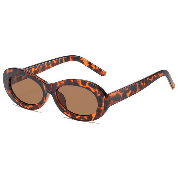 Women’s fashionable oval sunglasses with UV protection and innovative design Kalsten