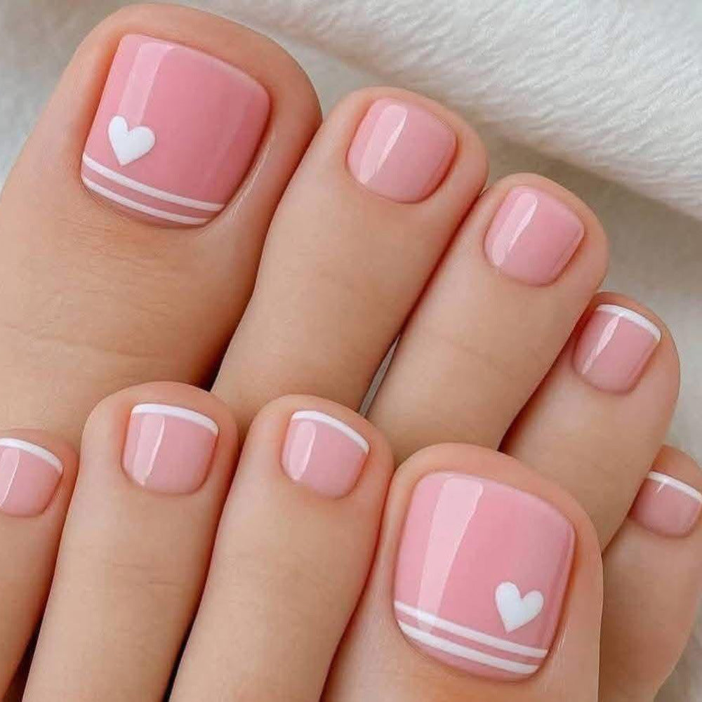 Artificial nails for elegant foot care Acalora