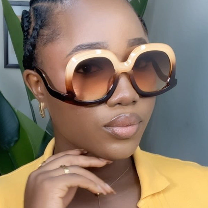 Women's oversized sunglasses with fashionable design Kalsten