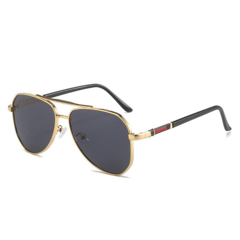 Women's designer sunglasses with oval frame and luxurious accents Kalsten