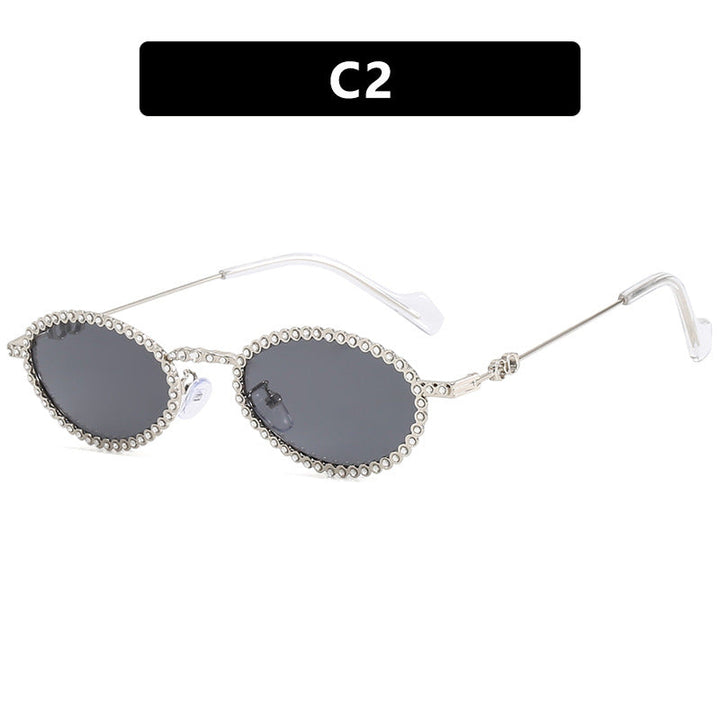 Women's extravagant sunglasses with original frame and modern lenses Kalsten