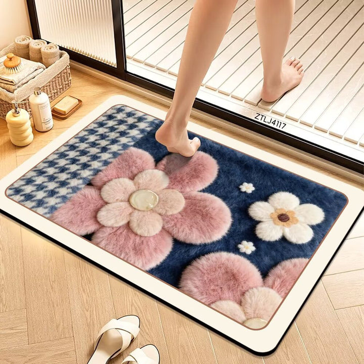 Decorative Bath Mat Kalsten