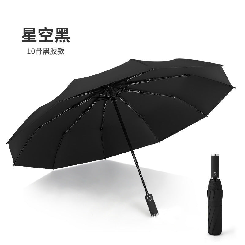Women's Automatic Umbrella with Sturdy Plastic Handle and Robust Frame Kalsten