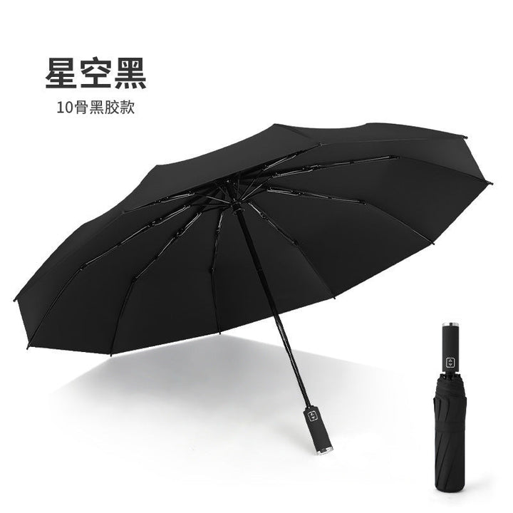 Women's Automatic Umbrella with Sturdy Plastic Handle and Robust Frame Kalsten