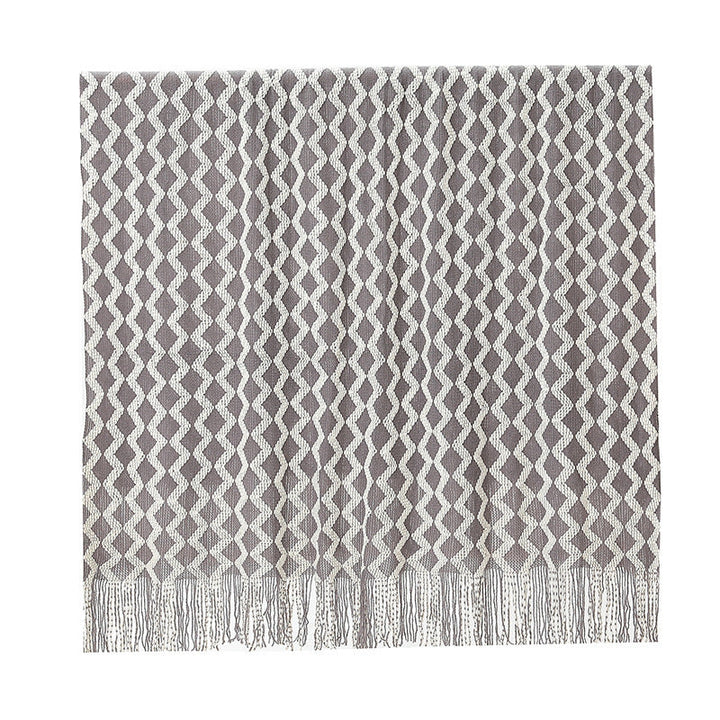 Ladies decorative throw blanket Kalsten