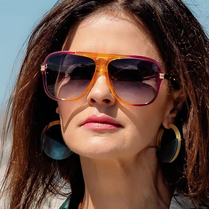 Ladies oversized fashionable sunglasses with robust and elegant design Kalsten