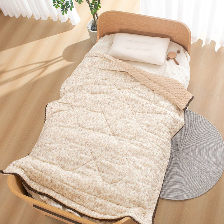 Women’s bedspread with high-quality floral design Kalsten