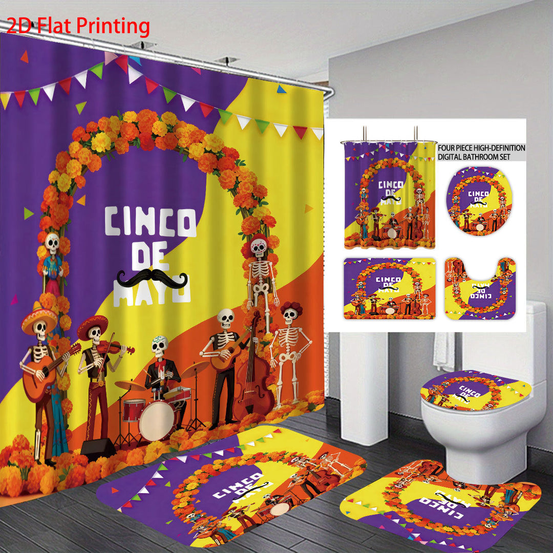 Cinco de Mayo-Themed Complete Bathroom Set Kalsten