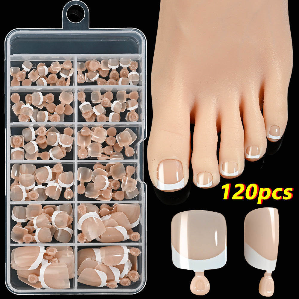 Premium French Tip Toenail Art Set Kalsten