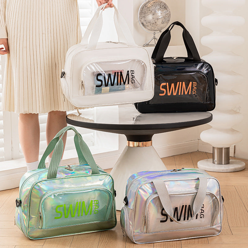 Sporty Swim Bag With Additional Compartments Kalsten
