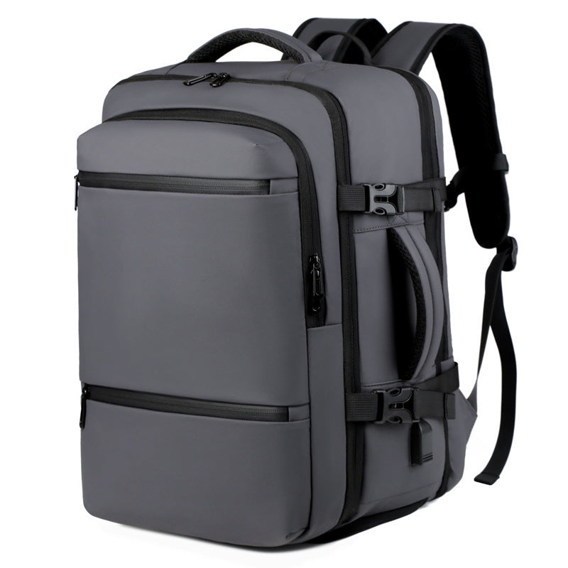Multifunctional backpack with ergonomic design and multiple secure compartments Kalsten