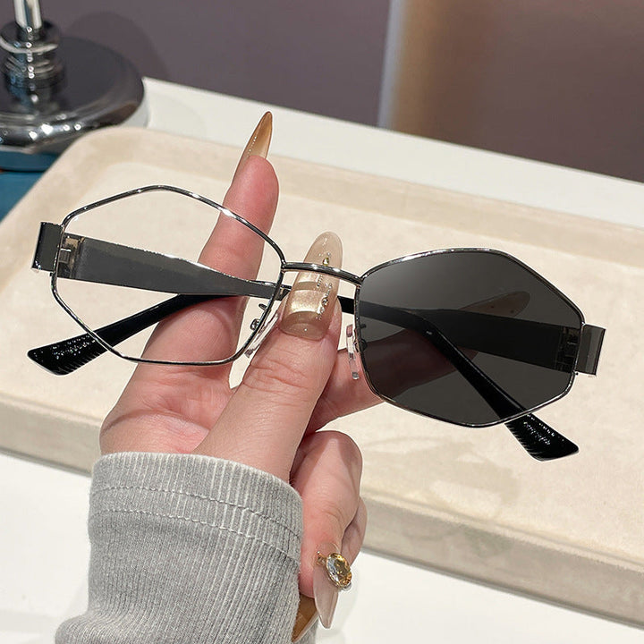 Women's fashionable sunglasses in elegant hexagonal design Kalsten