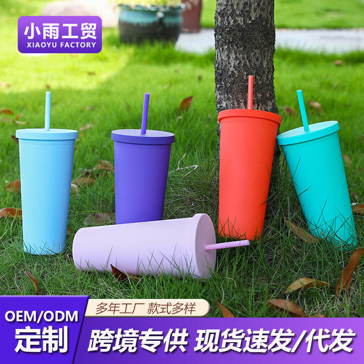 Unisex silicone drinking cup with leak-proof lid Kalsten