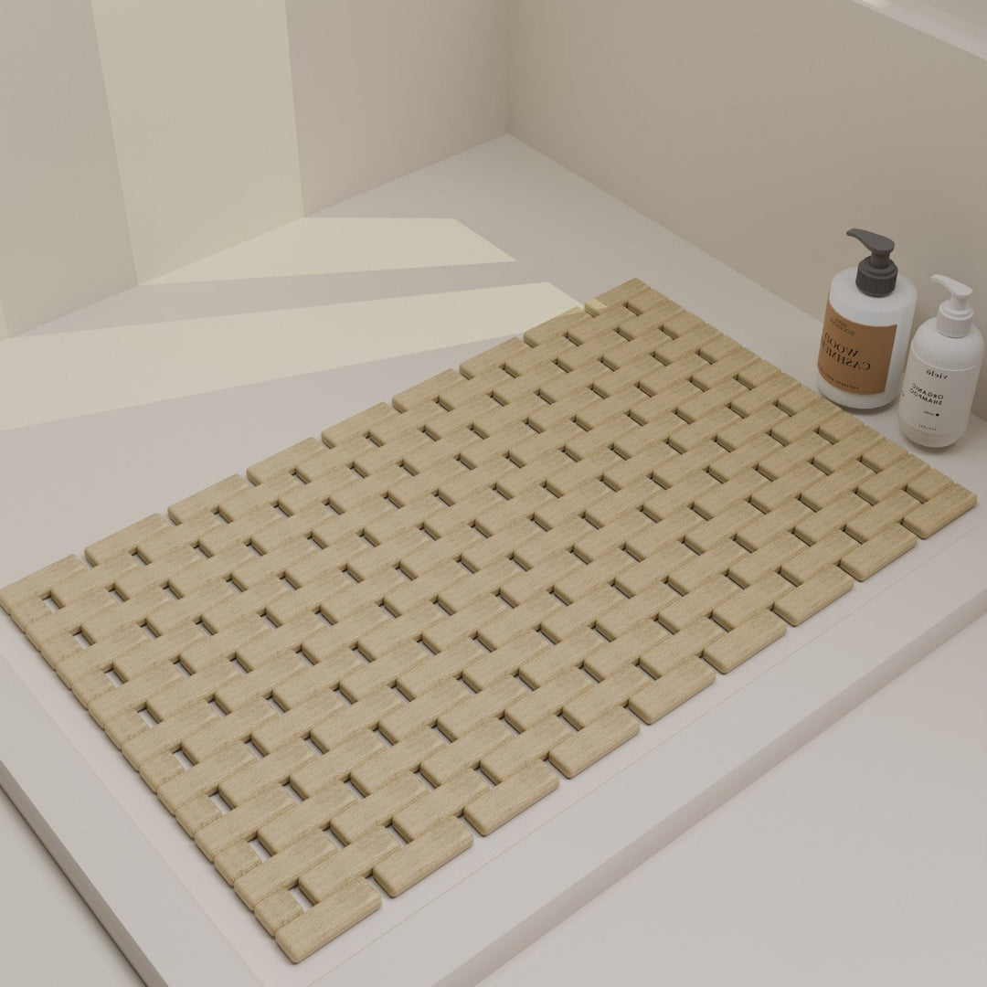 Stylish Woven Bath Mat Kalsten