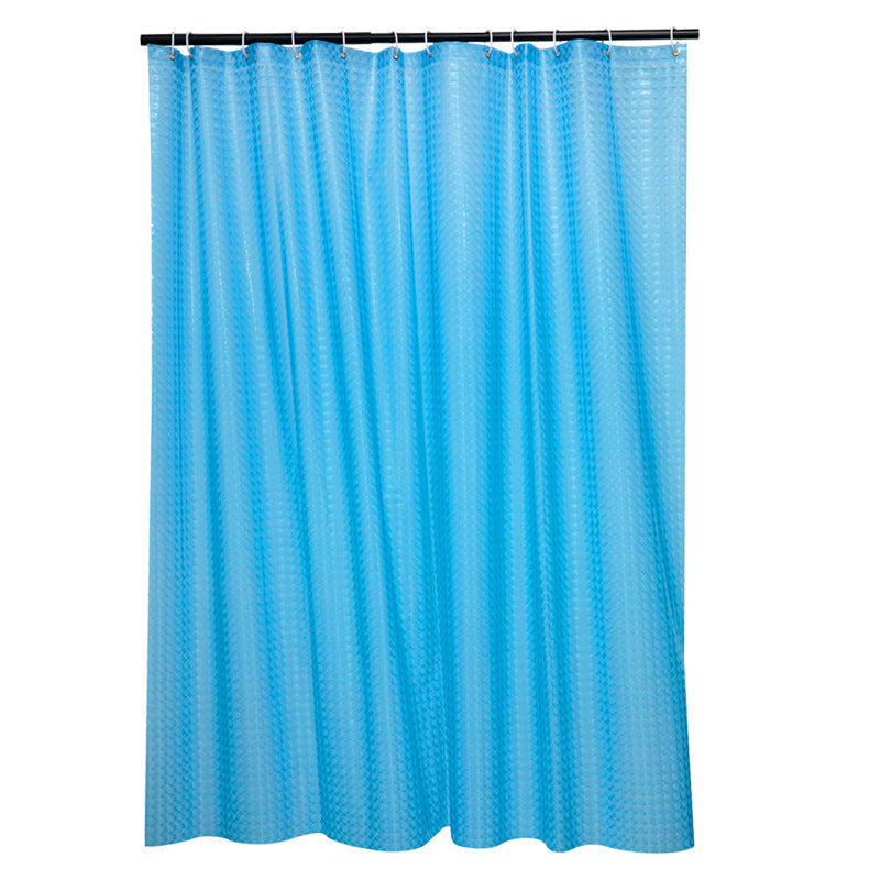 Textured Water-Repellent Shower Curtain Kalsten
