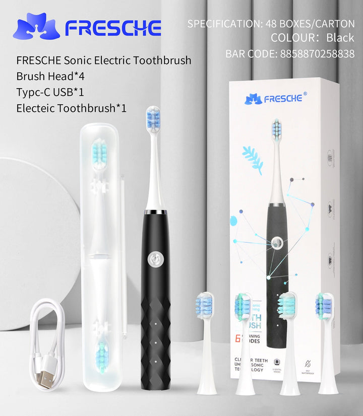 Electric Toothbrush with Interchangeable Heads Kalsten