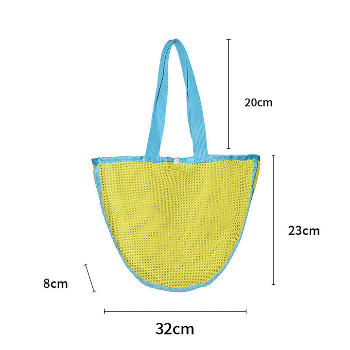 Practical Beach Bag in Net Design Kalsten