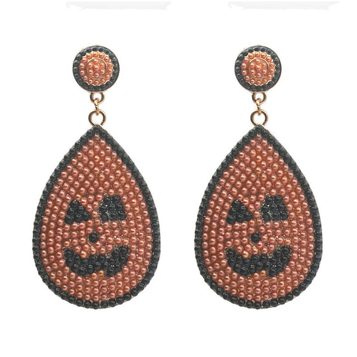 Artistic Skull-Inspired Drop Earrings Kalsten
