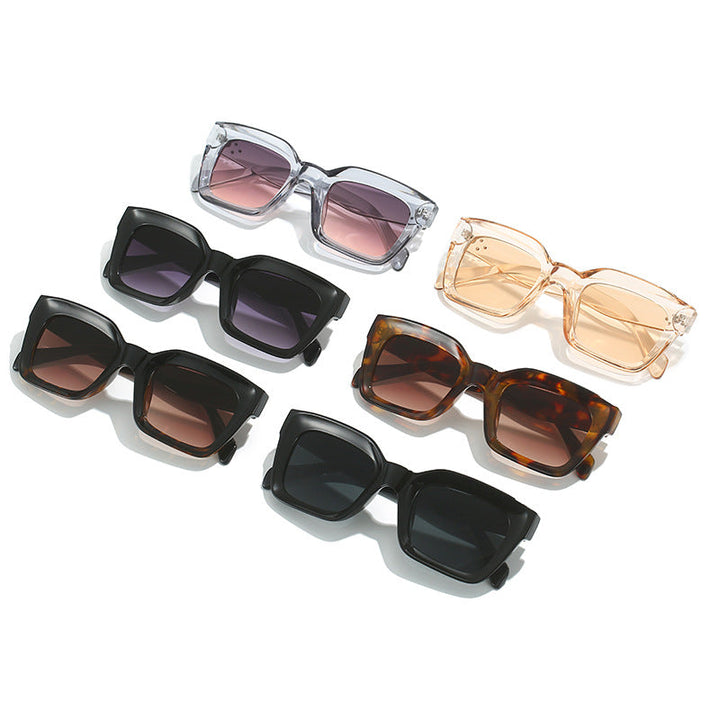 Ladies fashionable square sunglasses with elegant, wide frame Kalsten