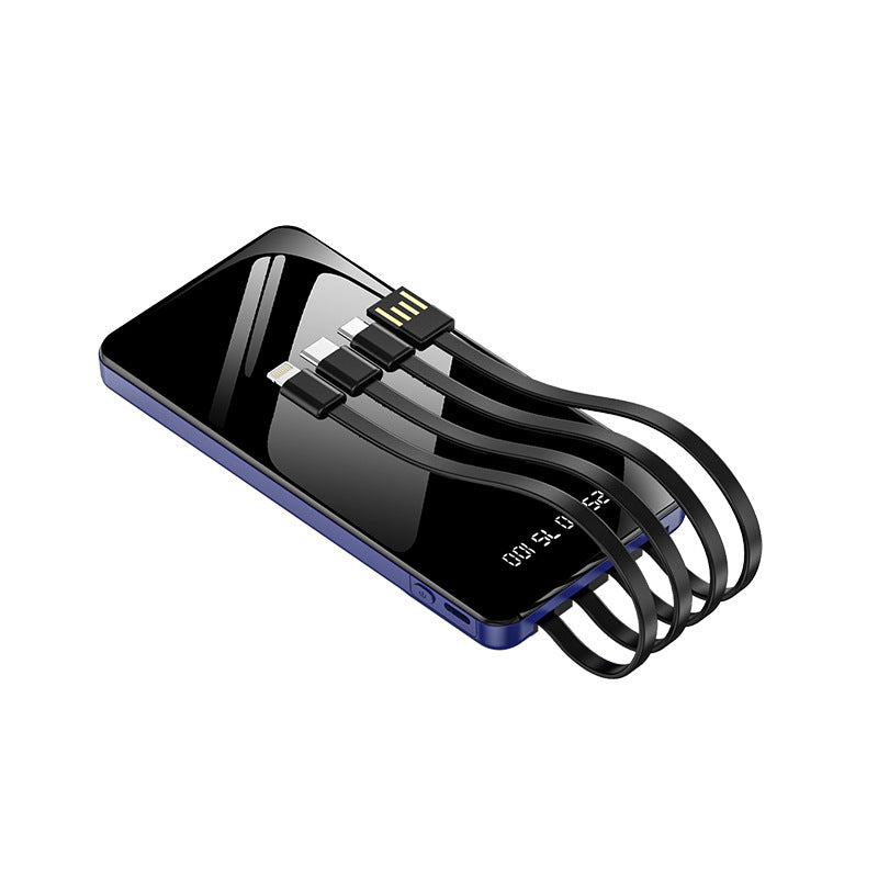 Multifunctional Power Bank with Integrated Cable System Kalsten