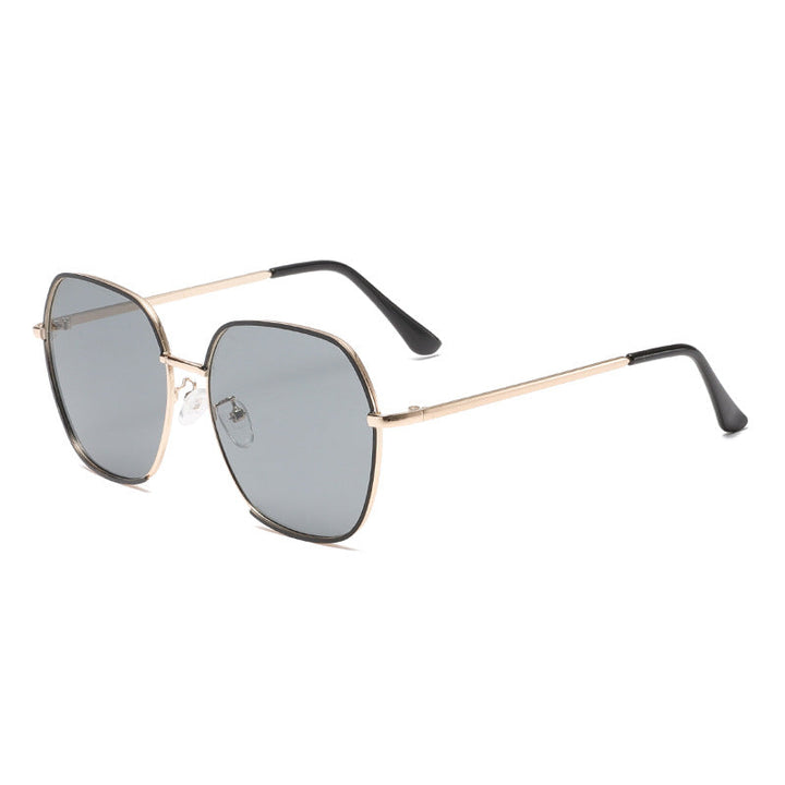Women Elegant oversized Sunglasses with high-quality metal frame and UV protection Kalsten