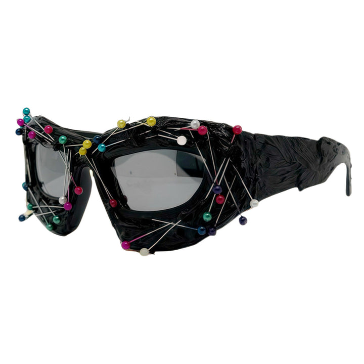 Ladies Creative Design Sunglasses with Innovative Accent Kalsten