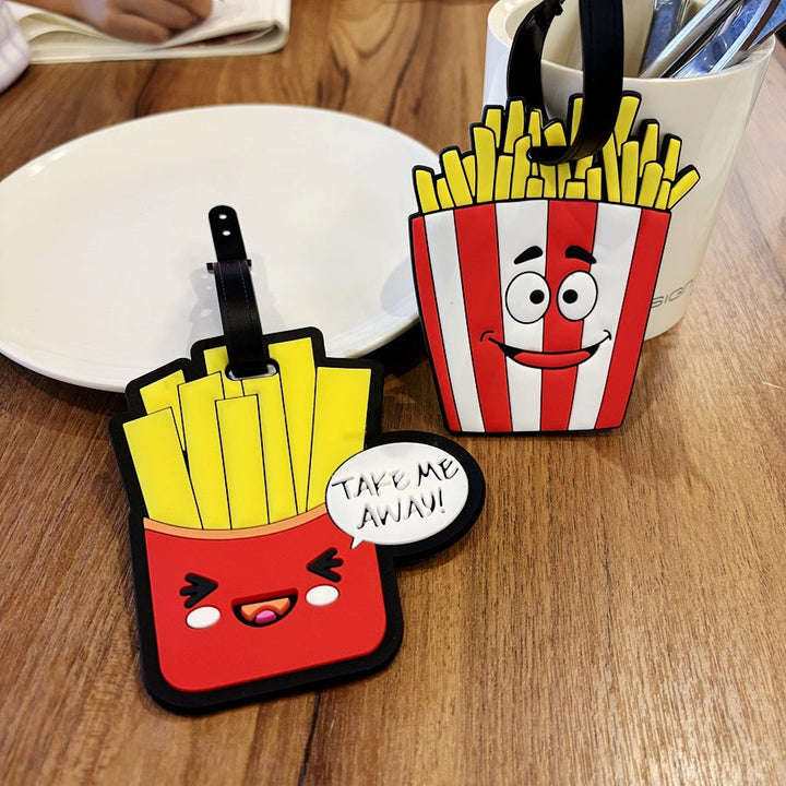 Novelty French Fries Luggage Tag Kalsten