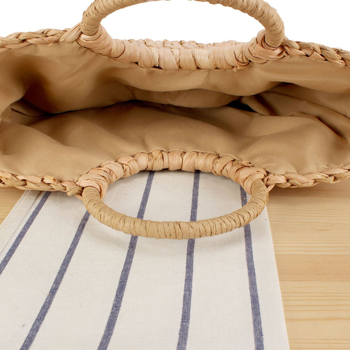Braided Tote Bag with Unique Design Kalsten