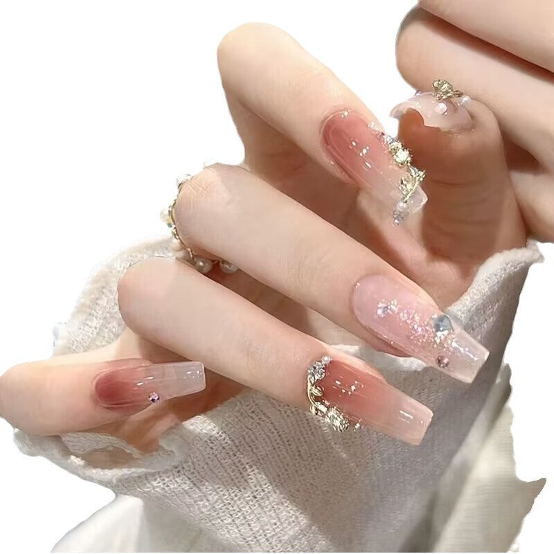 Elegant Botanical Press-On Nails Kalsten
