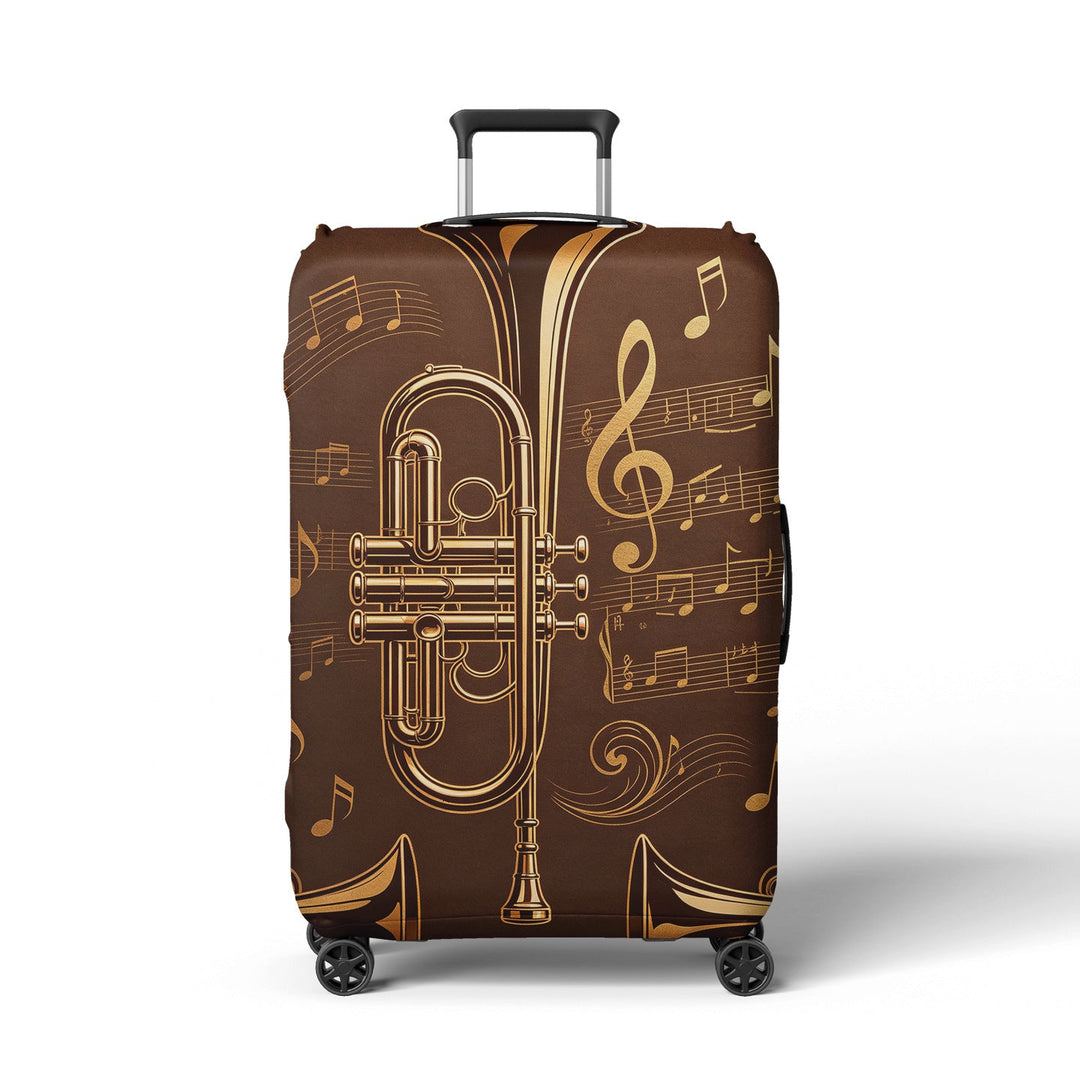 Women's suitcase with unique hand-drawn design Kalsten