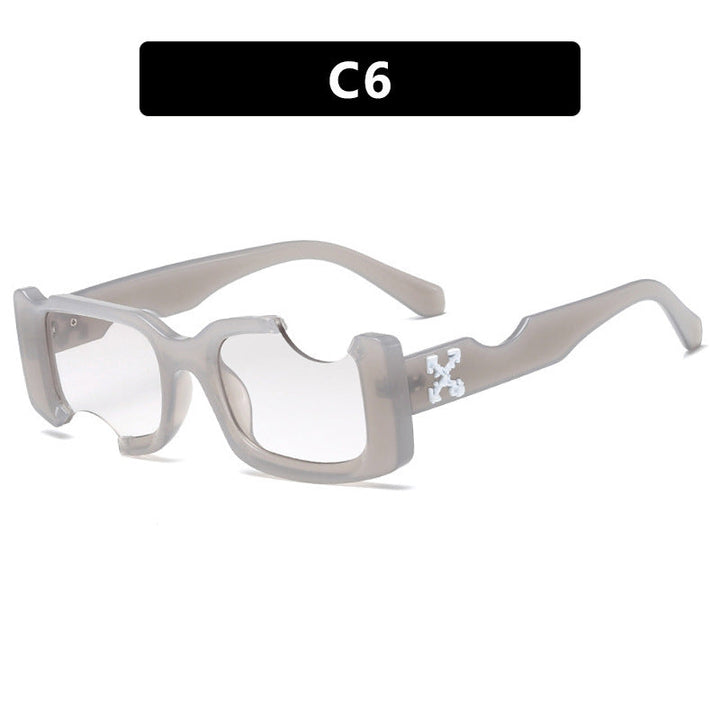 Ladies fashionable sunglasses with distinctive design and sturdy plastic frame Kalsten