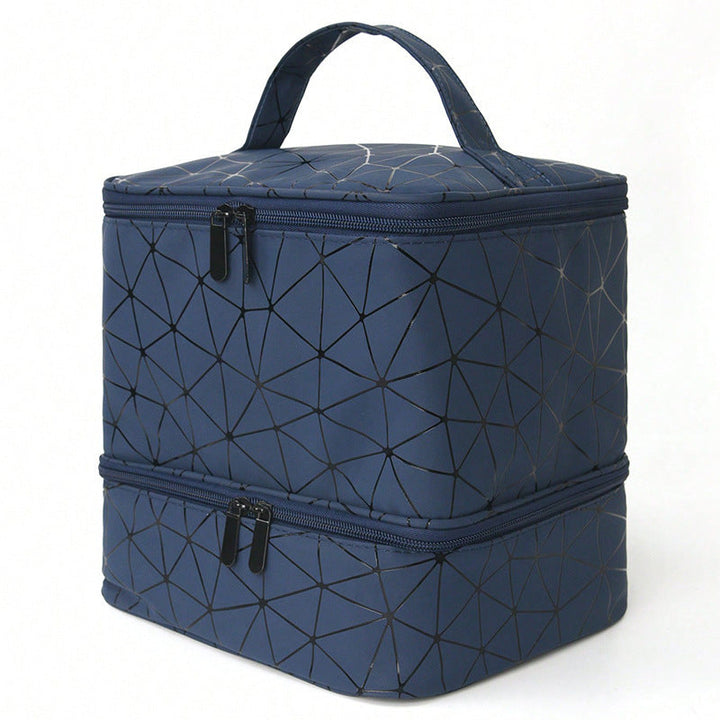 Cosmetic Organizer Bag with Dual Design and Sturdy Interior Lining Kalsten