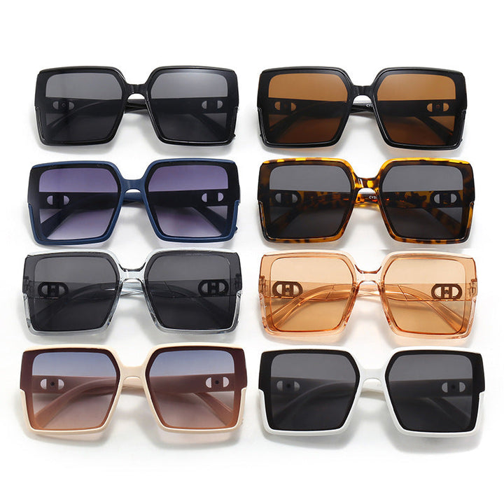 Women's oversized square sunglasses with elegant frame Kalsten