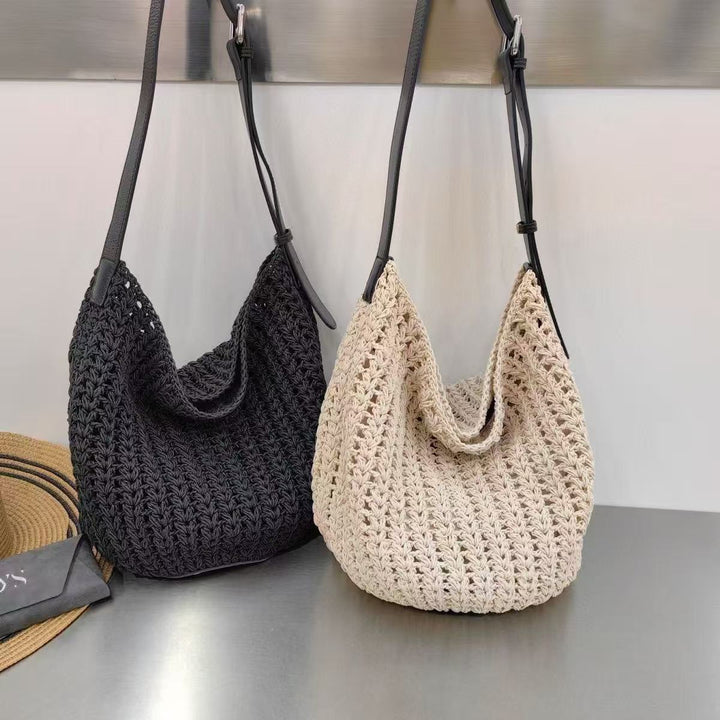 Hand-knotted shoulder bag Kalsten