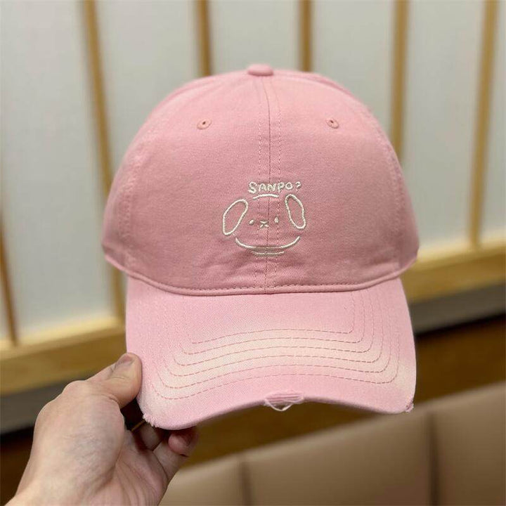 Women's Casual Character-Embroidered Baseball Cap Kalsten