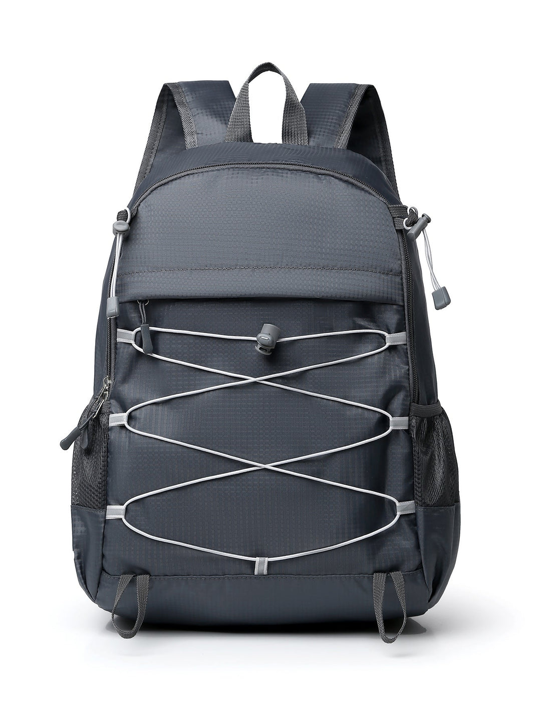 Unisex nan lightweight outdoor backpack with elastic tension strap and mesh side pockets Kalsten