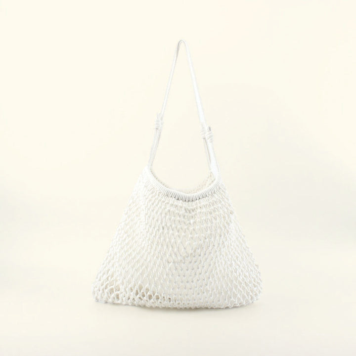 Net bag with flexible shape and stylish shoulder straps Kalsten