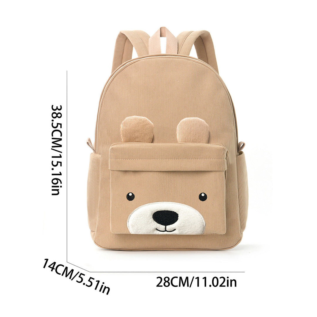 Children's backpack with playful bear motif Kalsten