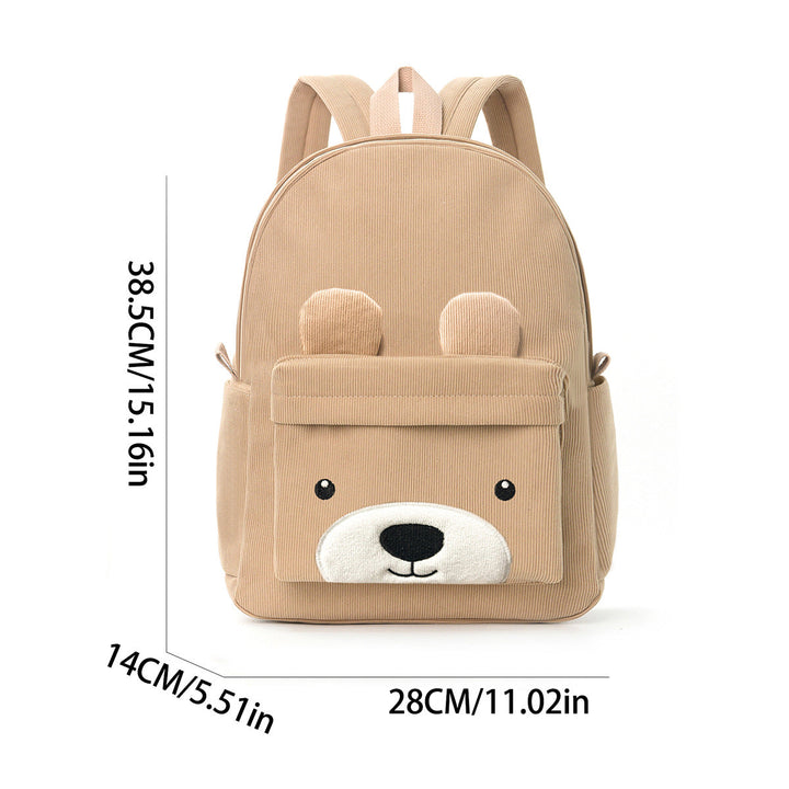 Children's backpack with playful bear motif Kalsten