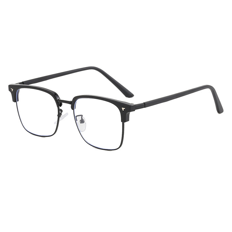 Ladies elegant square glasses with lightweight metal frame Kalsten