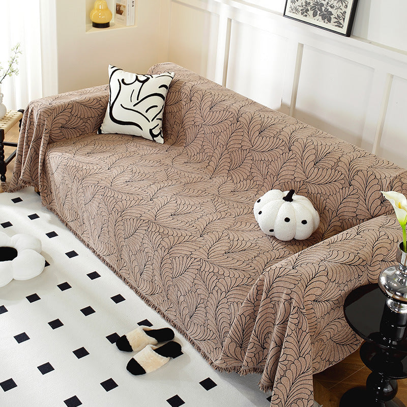 Elegant Textured Sofa Cover