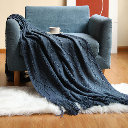 Unisex Cozy Knit Blanket