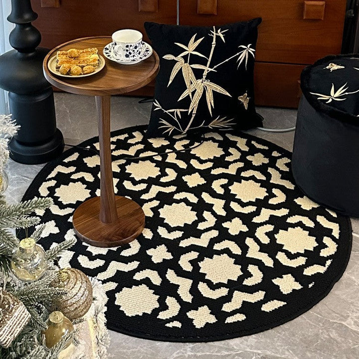 Decorative Round Area Rug