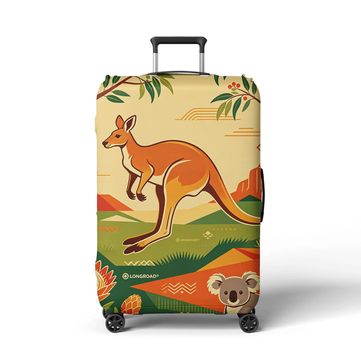 Women's suitcase sock with colorful coral design Kalsten