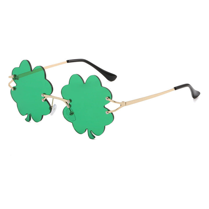 Women playful sunglasses with unique flower frame Kalsten