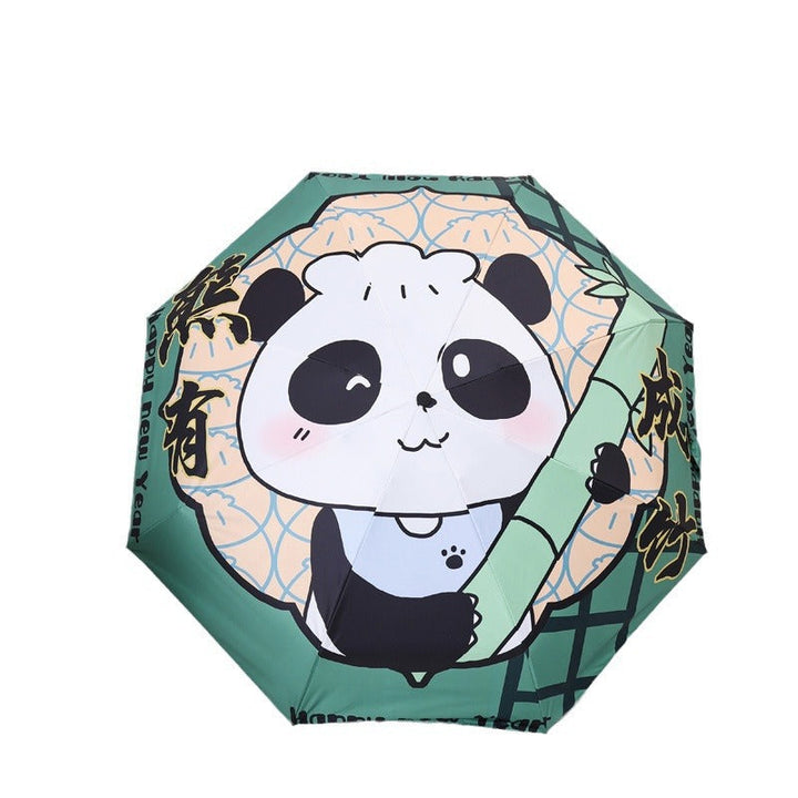 Ladies creative folding umbrella with graphic design Kalsten