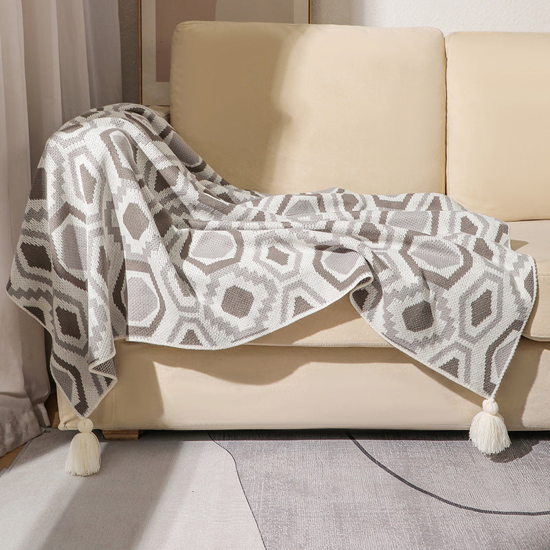 Women's Patterned Throw Blanket Kalsten