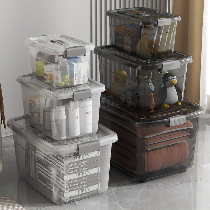 Women's practical and versatile storage box with wheels Kalsten