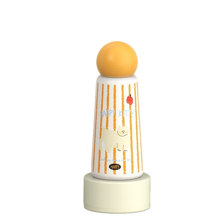 Women's insulated drinking bottle with playful dog design Kalsten