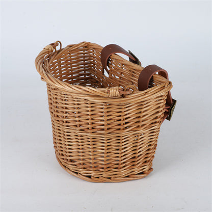 Handcrafted Natural Woven Storage Caddy Acalora